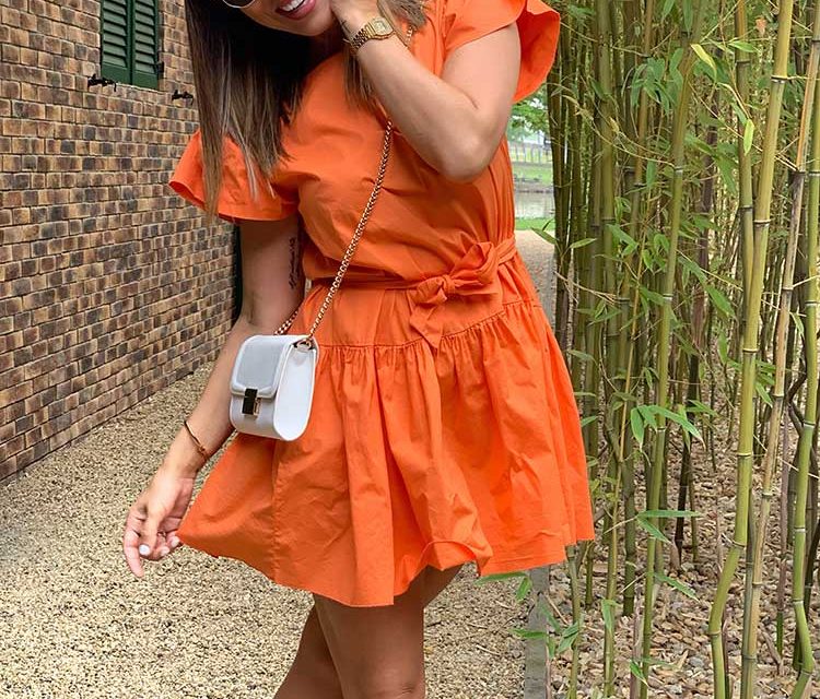 Orange ruha