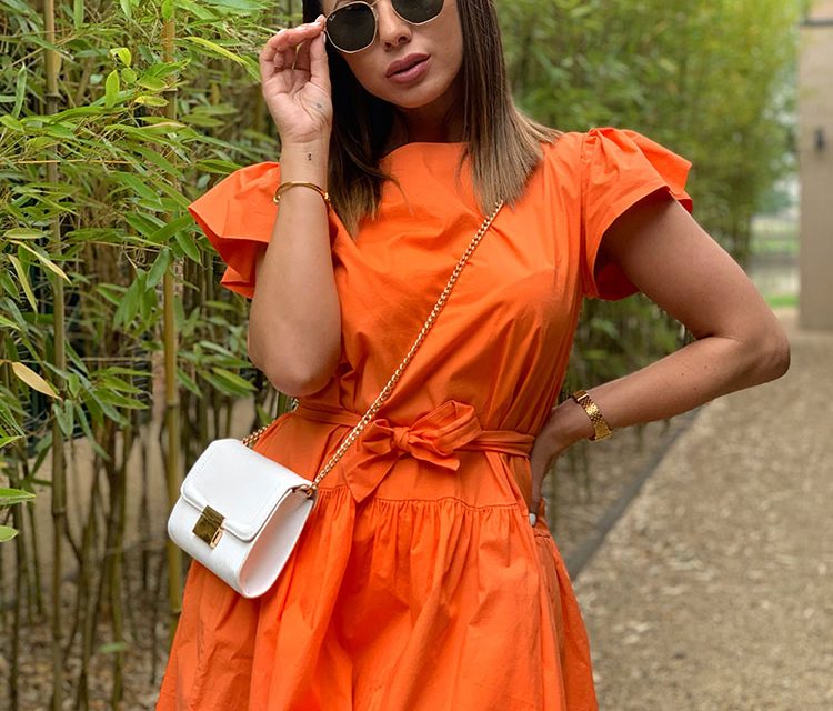 Orange ruha