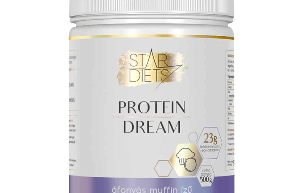 StarDiets Protein Dream fehérje - Áfonyás muffin ízű