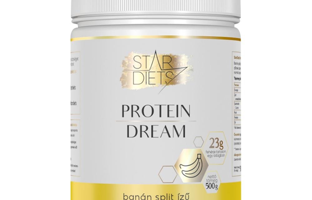 StarDiets Protein Dream fehérje - Banán split ízű