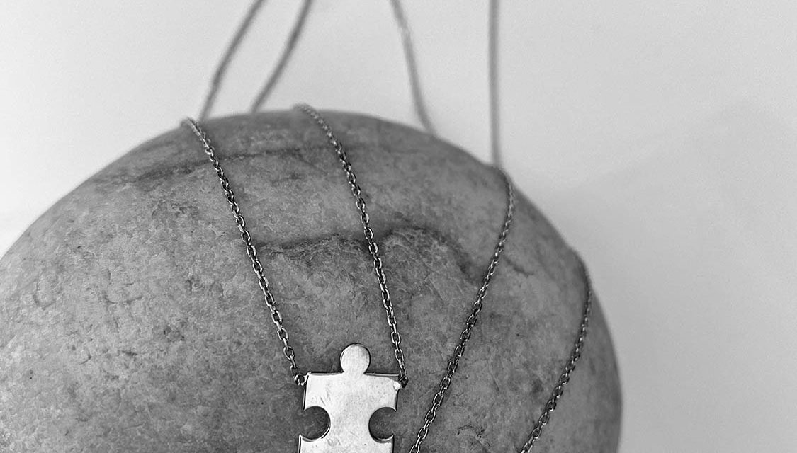 Puzzle ezüst 925 nyaklánc