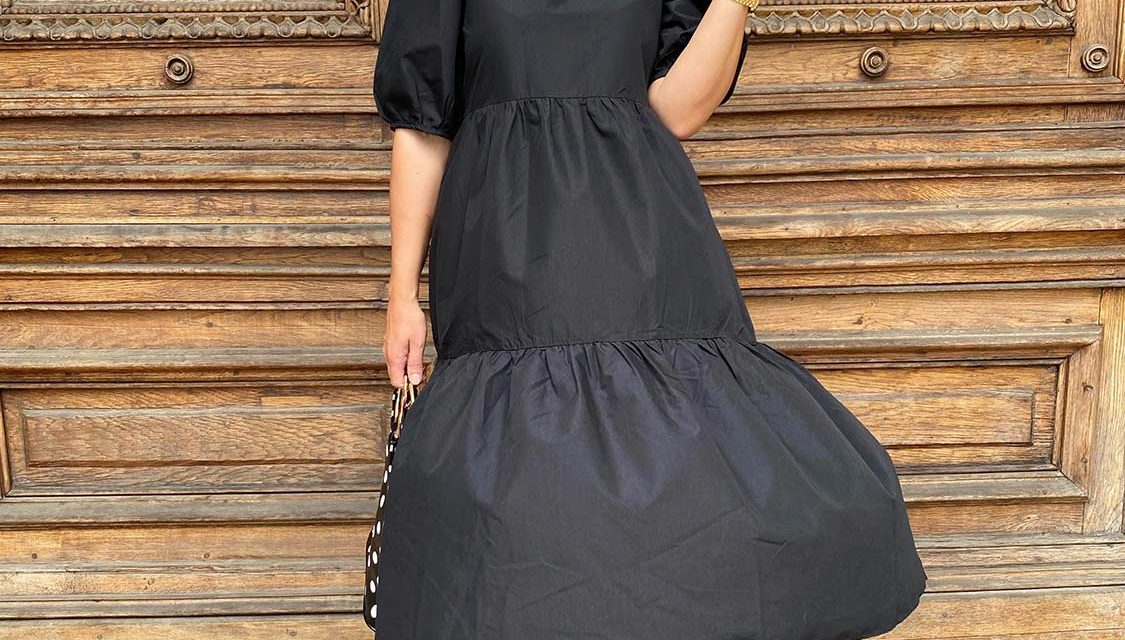 Black Orchidea Dress