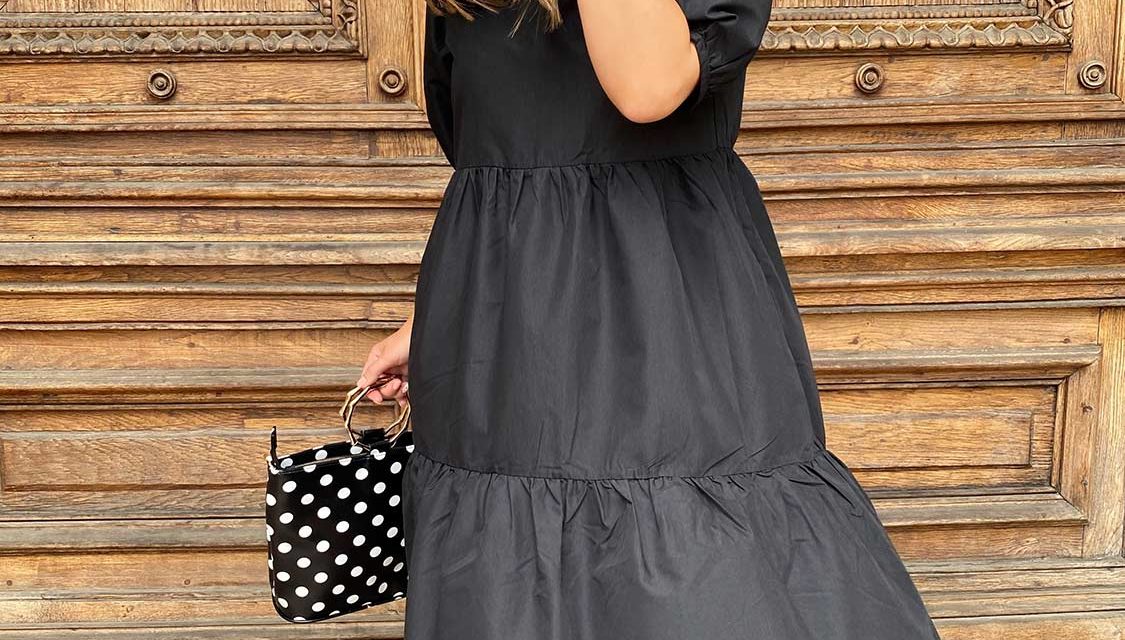 Black Orchidea Dress