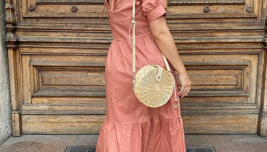 Peach Dress