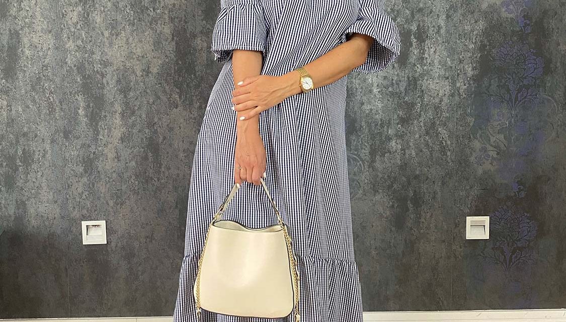 Picnic maxi ruha