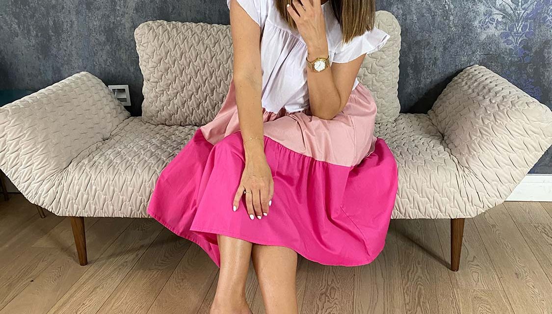Rainbow dress