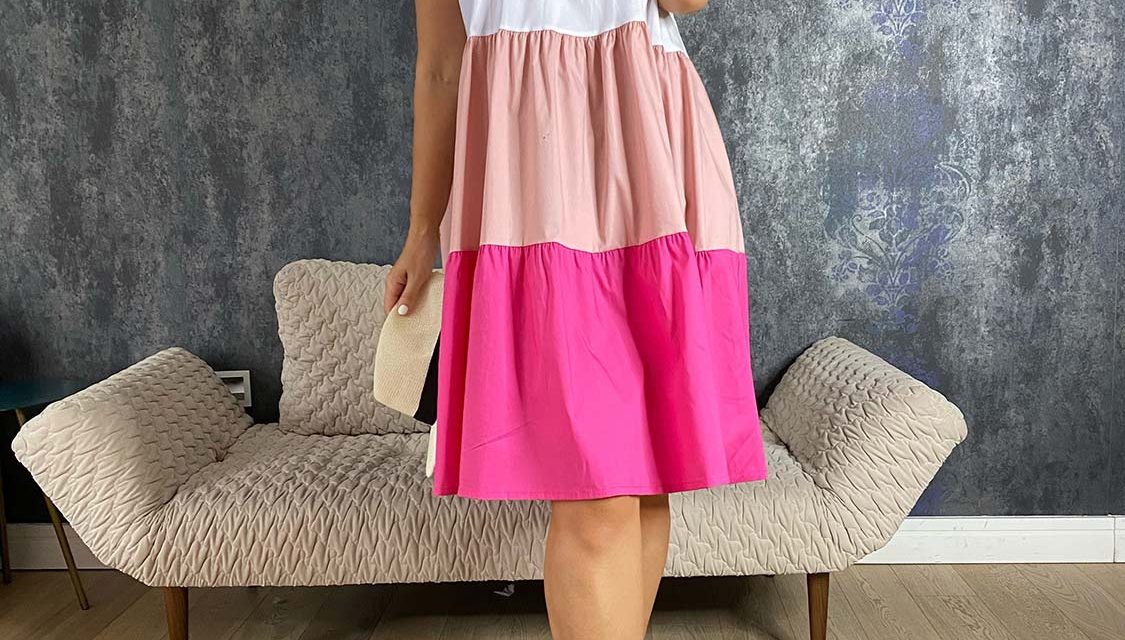Rainbow dress