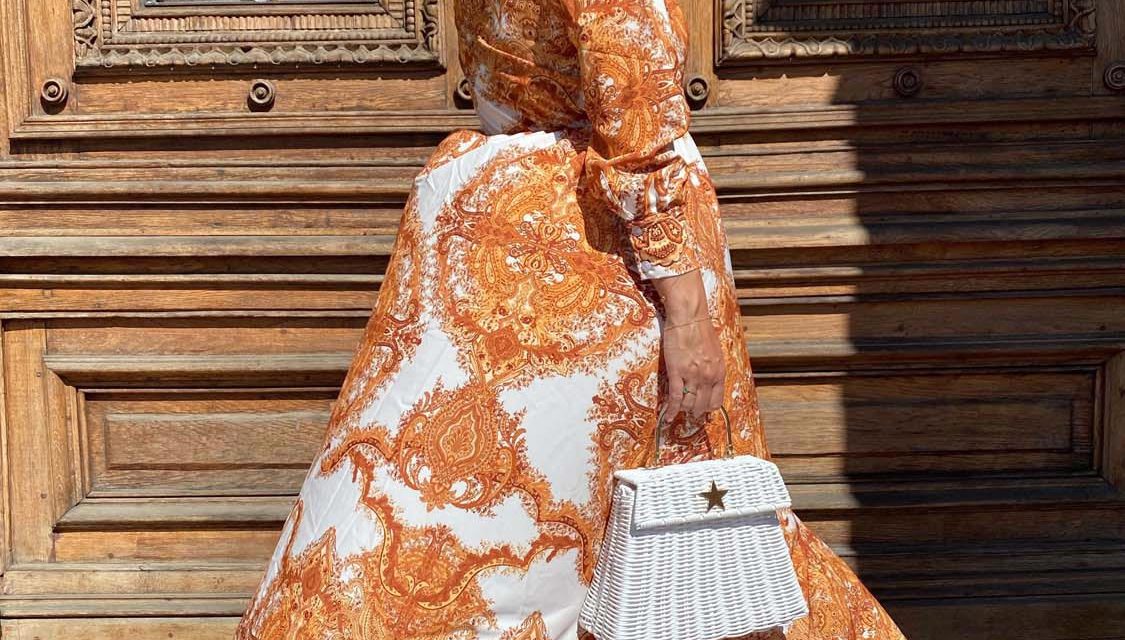 Sunset maxi dress