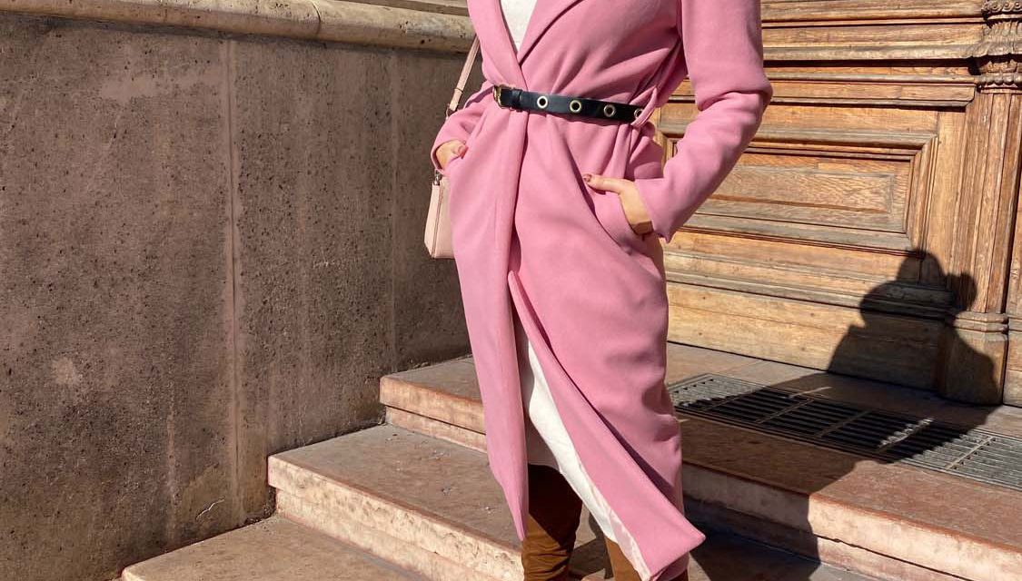 Pinky kabát