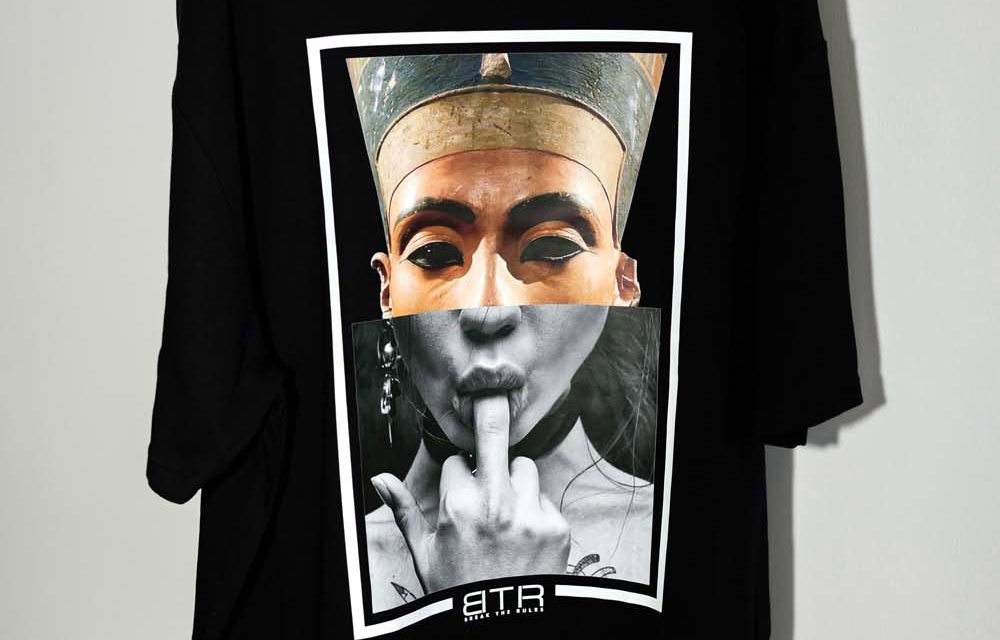 Break the Rules Oversized Fuck You T-shirt